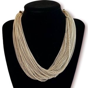 Vintage VENDOME Multi-chain Statement Necklace.
